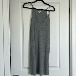Community Grey Bodycon Knit Midi Dress Size Large